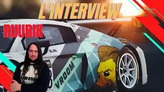 Interview du Grand streamer Ruubik Assetto Corsa compétizione