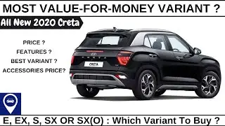 All New Hyundai Creta 2021 Price & Features | Most Value for Money Variant