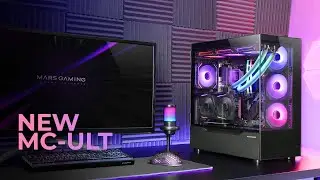 Stunning Gaming PC Case With Panoramic View MC-ULT | Mars Gaming