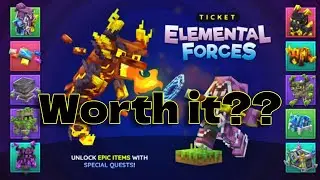 Hive Elemental Forces Ticket - Is it worth it? All Cosmetics and Quests
