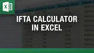 IFTA&nbsp;Mileage&nbsp;Calculator&nbsp;in Excel: Easy and Accurate Reporting