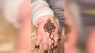 Cute Baby Hand Mehndi Design #love​ #baby​ #mehndi​ #shorts​