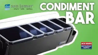 San Jamar Condiment Bar