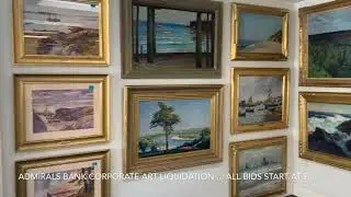 Admirals Bank Corporate Art Collection Liquidation