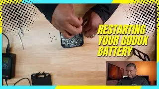HOW TO RESTART YOUR GODOX BATTERY FOR RECHARGING