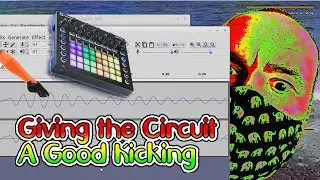 Making A Kick Drum With Audacity for use on my Novation Circuit
