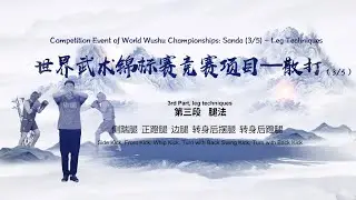 Competition Event of World Wushu Championships: Sanda (3/5) - Leg Techniques