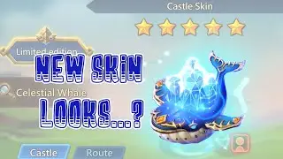 NEW Castle SKIN Celestial Whale looks 😱🤢🤯? Lords Mobile