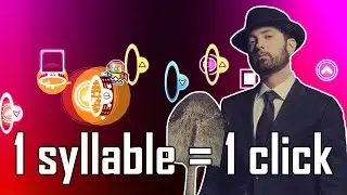 Eminem - Godzilla fast part layout, but every syllable is synced &mdash; Geometry Dash