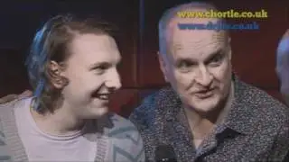 Joe Lycett and the voice of the X-Factor, Peter Dickson