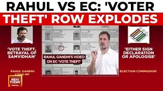 Karnataka Voter Fraud War: Rahul Leads Protest, Challenges EC After 'Sign Oath' Ultimatum