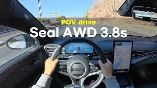 2026 BYD Seal AWD 3.8s POV drive