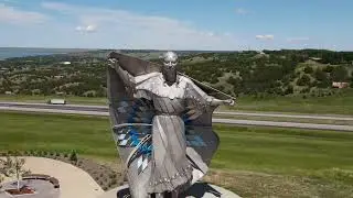 Dignity statue in Chamberlain SD