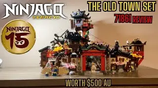 LEGO Ninjago Legacy 15th Anniversary | The Old Town | 71861 Review