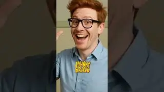 What if Johnny Bravo was your neighbor? Look in real life!😂🖤💛 #livingcartoon #jhonnybravo