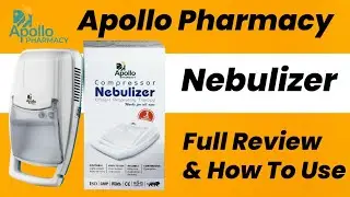Apollo Pharmacy Compressor Nebulizer 🔥Review & How to Use  #nebulizer #apollopharmacy 