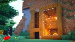 Minecraft Large Bunker House Building Session [Uncut, No Commentary]