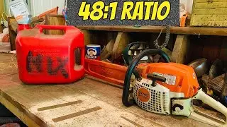 What gas should be used for Stihl Chainsaws?