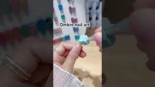 Ombre Nail Art With Gradient Sponge #nailart #nails #ombrenailart #ombrenails #ombrenail #ombreart