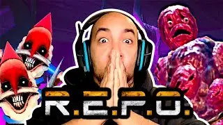 Nomos, un pavo lanzando caras y Eomord con micro quien da mas? #repo #foryou #humor #horror #gaming