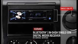 632UAB Single Din Stereo | BOSS Audio Systems