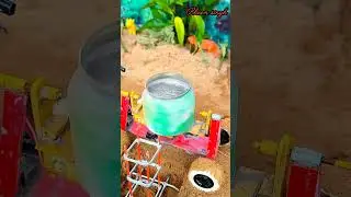 🚜 Chhota Tractor, Bada Kaam 😱 | Satisfying Sand Digging ✅#shortvideo