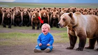 Baby's Crying Stops Global Bear Migration &ndash; They All Turn Around to Help