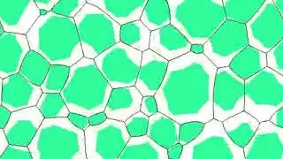Lattice sweeping by grain boundary migration