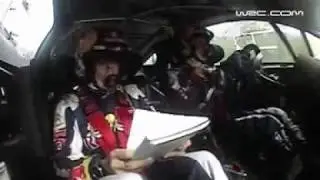 WRC Rally Turkey 2010 Kimi R&auml;ikk&ouml;nen SS12 Onboard
