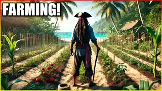 Finally Farming in This NEW Pirate Survival Game - Crosswind Gameplay [E12]