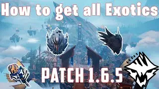 Dauntless 1.6.5 all Exotice Weapons & Armor