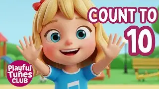 New! Counting Song 1-10: Toddler Learning Adventure at the Park ☀️