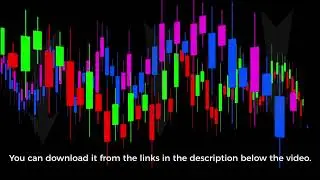 Candlestick. Animated chart of stock exchange trading. Animated stock exchange candles.