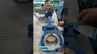 Multi-turn knife gate valve test