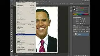 How to create a passport size photo in photoshop