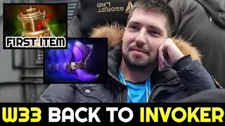 W33 back to Signature Invoker &mdash; Mid vs Templar Assassin 7.27 Dota 2
