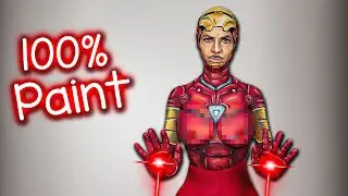 Мой лучший бодиарт 2025 года &mdash; Тони Старк / Ironman