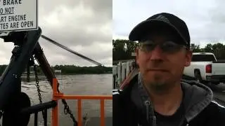 Aboard the Golden Eagle Ferry in Illinois to Missouri