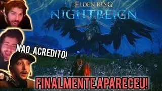 ELE APARECEU! - STREAMERS VS NAMELESS KING(REI SEM NOME) ELDEN RING NIGHTREIGN!