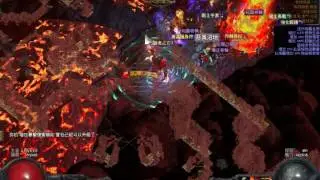 【Path of Exile】 Xoph Breach (Berserker, Blade Vortex, No Flasks ,No Death)