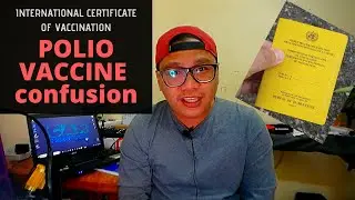 POLIO VACCINE CERTIFICATE, is it a must? [ vlog50 ] [ CARproductionkuno ]