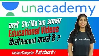 Online Teaching With PPT | How to record Educational videos like Unacademy Educators || EdTech Mitra