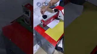 Hot melt gluing machine