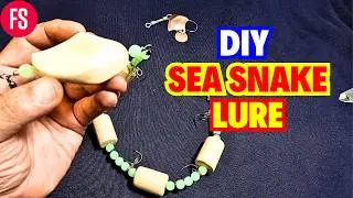 LET'S MAKE A SEA SNAKE FISHING LURE FOR 