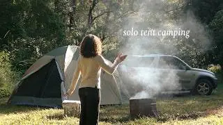 Solo tent camping and seeking wisdom from the natural world