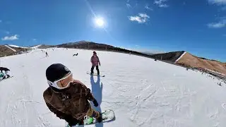 九重森林公園スキー場　スノーボード　(3.12.31)