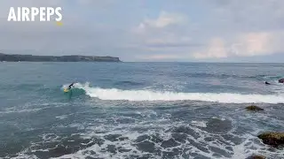 AirPeps - Surf en Los Locos, Suances con Ulises 4K
