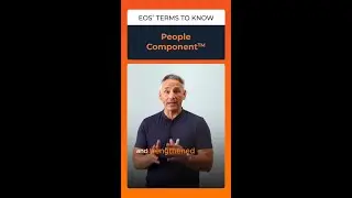 EOS Terms to Know: People Component
