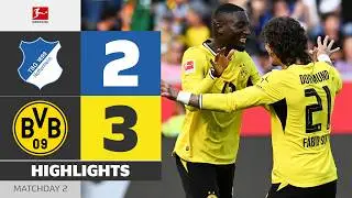 Comeback Complete! | HOFFENHEIM - BORUSSIA DORTMUND | Highlights | Matchday 2 – Bundesliga 2026/27