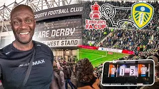 No CUP Upset As Leeds Proved TOO STRONG Against Derby County | Matchday Vlog